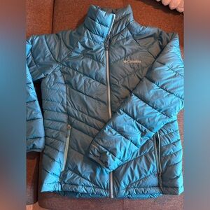 Columbia Blue Omni-Heat Interchange Jacket